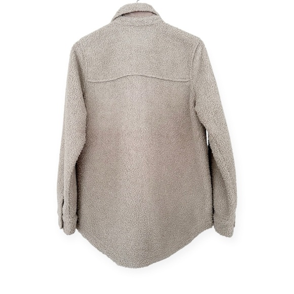 Vuori • Sycamore Sherpa Shirt Jacket Dark Salt Beige - Picture 4 of 14